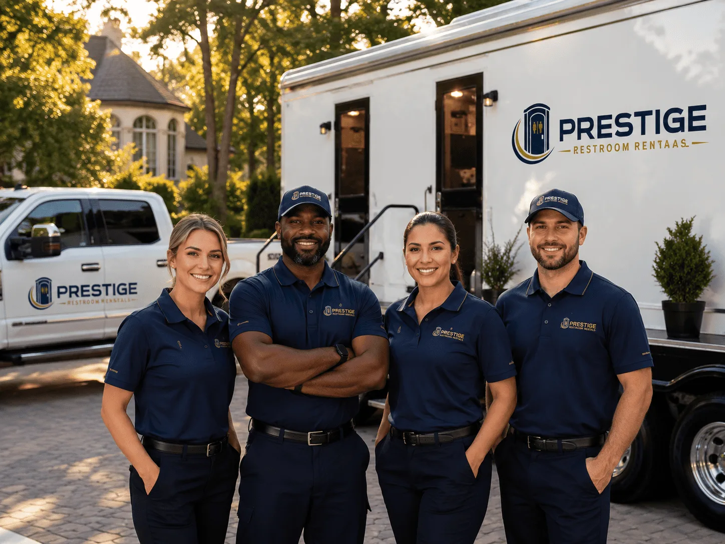 Trusted Luxury Portable Restrooms company in Canton, OK